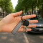 Chevrolet Blazer Multifunction Cell Phone Stand Purse Bag Table Hanger Foldable Gunmetal Gray Key Chain