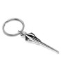 Chevrolet Corvette C8 Stingray Logo Shape 3D Die-Cut Metal Key Chain Key-Charm