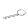 Chevrolet Corvette C7 Z06 Logo Shape 3D Die-Cut Metal Key Chain Key-Charm