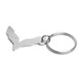 Chevrolet Corvette C7 Logo Shape 3D Die-Cut Metal Key Chain Key-Charm