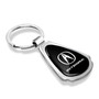 Acura Integra Black Dome Chrome Metal Teardrop Key Chain