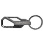 Dodge Scat-Pack Topographic Black Carabiner Style Snap Hook Metal Key Chain