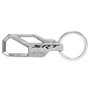 Dodge SRT Topographic Silver Carabiner Style Snap Hook Metal Key Chain