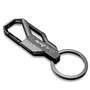 Dodge SRT Hellcat Topographic Black Carabiner Style Snap Hook Metal Key Chain