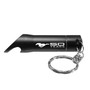Ford Mustang 50 Years Black LED Flashlight Bottle Opener Key Chain