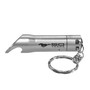 Ford Mustang 50 Years LED Flashlight Silver Bottle Opener Key Chain