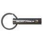 Dodge Scat-Pack Black Real Carbon Fiber Custom Designed Tube Style Key Chain