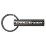 Dodge Challenger Black Real Carbon Fiber Custom Designed Tube Style Key Chain