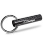 Dodge Charger Classic Black Real Carbon Fiber Custom Designed Tube Style Key Chain