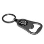 Dodge Hellcat Logo Carbon Fiber Flat Bottle Opener Black Metal Key Chain