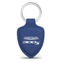 Chrysler 300S Blue Shield-Shape Style Genuine Leather Key Chain