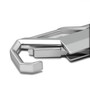 Jeep Rubicon Wrangler Topographic Silver Carabiner Style Snap Hook Metal Key Chain