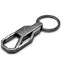 Jeep Trailhawk Topographic Black Carabiner Style Snap Hook Metal Key Chain