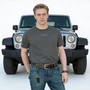 Jeep 4xe Gunmetal Black Carabiner-style Snap Hook Metal Key Chain