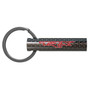 RAM 1500 TRX Logo Black Real Carbon Fiber Custom Designed Tube Style Key Chain