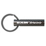 RAM 2500 Logo Black Real Carbon Fiber Custom Designed Tube Style Key Chain