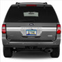 Ford Expedition Blue Carbon Fiber Texture ABS Plastic 50 States License Plate Frame