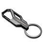 426 HEMI Topographic Black Carabiner Style Snap Hook Metal Key Chain