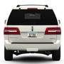 Lincoln Navigator in 3D Black Finish 50 States Chrome Stainless Steel License Plate Frame