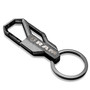RAM Logo Topographic Black Carabiner Style Snap Hook Metal Key Chain