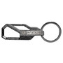 RAM Power Wagon Topographic Black Carabiner Style Snap Hook Metal Key Chain