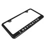 Lincoln Navigator Black Carbon Fiber Look ABS Plastic License Plate Frame