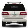 Lincoln Navigator Black Carbon Fiber Look ABS Plastic License Plate Frame