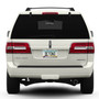 Lincoln Navigator in 3D Silver Finish 50 States Chrome Stainless Steel License Plate Frame