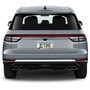 Lincoln Aviator in 3D Silver Finish 50 States Chrome Stainless Steel License Plate Frame