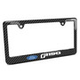 Ford F-150 Black Carbon Fiber Look ABS Plastic License Plate Frame