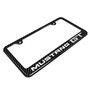 Ford Mustang GT Black Carbon Fiber Look ABS Plastic License Plate Frame