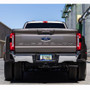 Ford F-350 Blue Carbon Fiber Texture ABS Plastic 50 States License Plate Frame