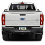 Ford Ranger Black Carbon Fiber Look ABS Plastic License Plate Frame