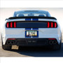 Ford Mustang Boss 302 Black Carbon Fiber Texture ABS Plastic 50 States License Plate Frame