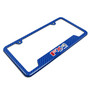Ford F-150 FX4 Off Road Blue Carbon Fiber Texture ABS Plastic 50 States License Plate Frame