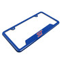 Ford ST Blue Carbon Fiber Texture ABS Plastic 50 States License Plate Frame