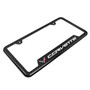 Chevrolet Corvette C7 Black Carbon Fiber Texture ABS Plastic 50 States License Plate Frame