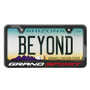 Chevrolet Corvette C7 Grand-Sport Black Carbon Fiber Look ABS Plastic License Plate Frame