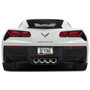 Chevrolet Corvette C7 Grand-Sport Black Carbon Fiber Look ABS Plastic License Plate Frame