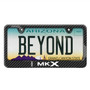 Lincoln MKX Black Carbon Fiber Look ABS Plastic License Plate Frame
