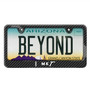 Lincoln MKT Black Carbon Fiber Look ABS Plastic License Plate Frame