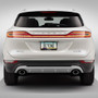 Lincoln MKC Black Carbon Fiber Look ABS Plastic License Plate Frame