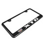 Cadillac XT6 Black Carbon Fiber Look ABS Plastic License Plate Frame