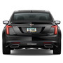 Cadillac CT5 Black Carbon Fiber Look ABS Plastic License Plate Frame