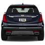 Cadillac XT5 Black Carbon Fiber Look ABS Plastic License Plate Frame