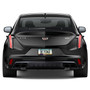 Cadillac V Logo Black Carbon Fiber Look ABS Plastic License Plate Frame