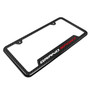 Chevrolet Corvette C7 Grand-Sport Black Carbon Fiber Texture ABS Plastic 50 States License Plate Frame