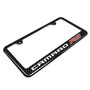 Chevrolet Camaro RS Black Carbon Fiber Look ABS Plastic License Plate Frame