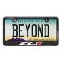 Chevrolet Camaro ZL1 Black Carbon Fiber Look ABS Plastic License Plate Frame