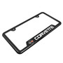 Chevrolet Corvette C4 Black Carbon Fiber Texture ABS Plastic 50 States License Plate Frame